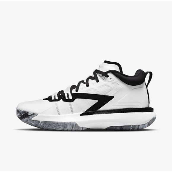 Nike Air Jordan Zion Williamson 1 Tb White Black Oreo Dc4208-100 size 4.5 new - Picture 3 of 14